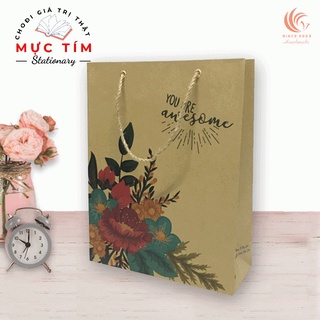 Túi giấy KRAFT KT 35x25x9.5cm
