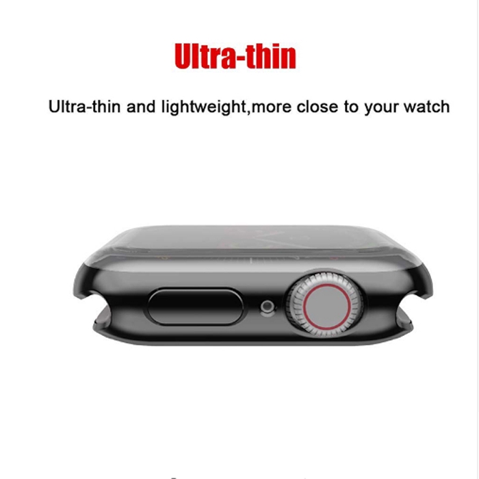 Ốp viền TPU mềm bảo vệ cho Apple iWatch 4 3 2 44 / 40mm / 38mm