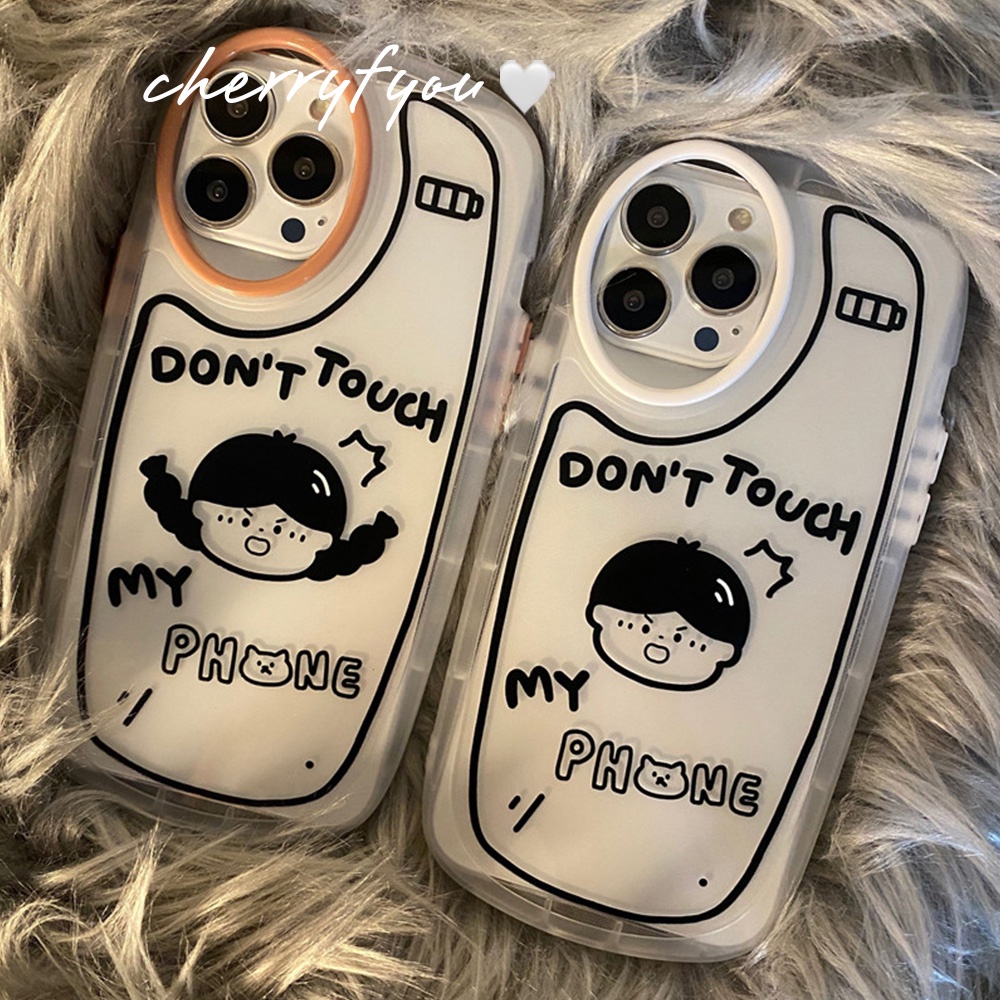 Ốp Điện Thoại TPU Mềm Trong Suốt Chống Sốc In Hình Bé Trai/Bé Gái Dễ Thương Cho IPhone 13 12 11 Pro XS 7 Plus