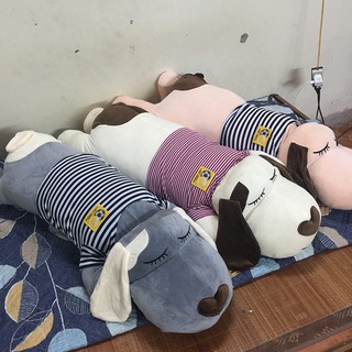 Gối ôm gấu bông chó dài (size 1m2) CAO CẤP GIÁ RẺ DỄ THƯƠNG XINH XẮN