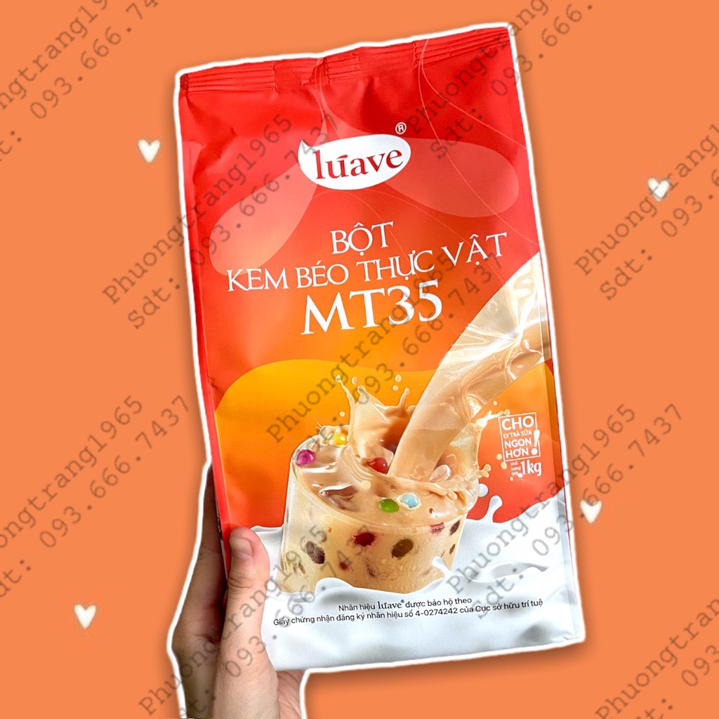 Bột Kem Béo thực vật MT35 Lúave 1kg