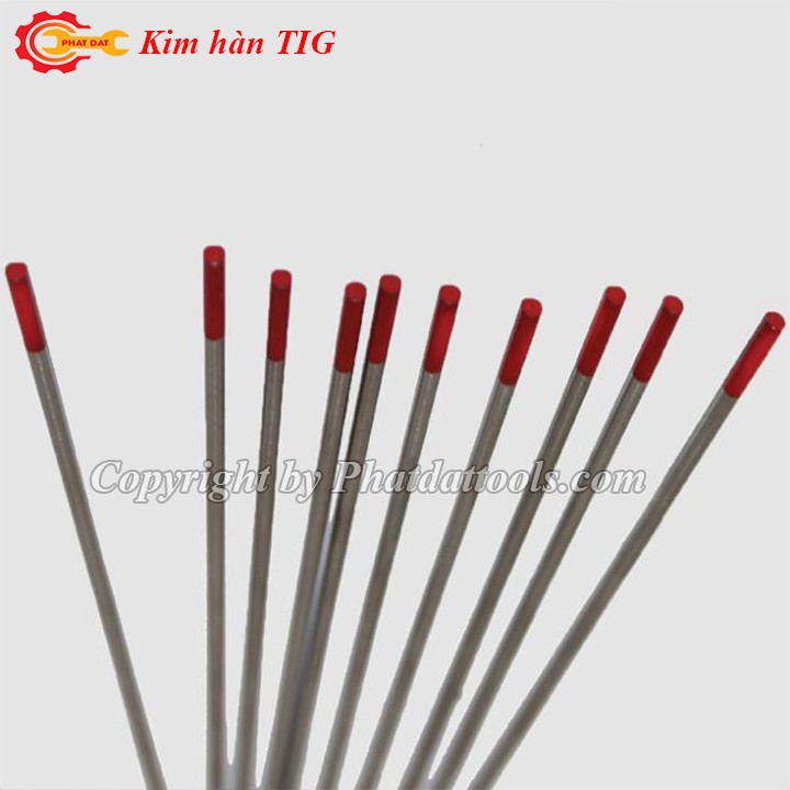 Kim hàn TIG Kydosu JAPAN 2.0mm-Điện cực TUNGSTEN cho máy hàn Tig-Hộp 10 chiếc