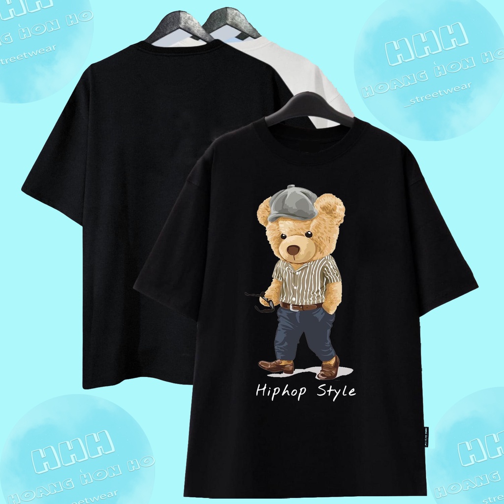 [Best Quality] Áo thun BEAR GANGSTAS -Cotton 2c 100% - Streetwears SG