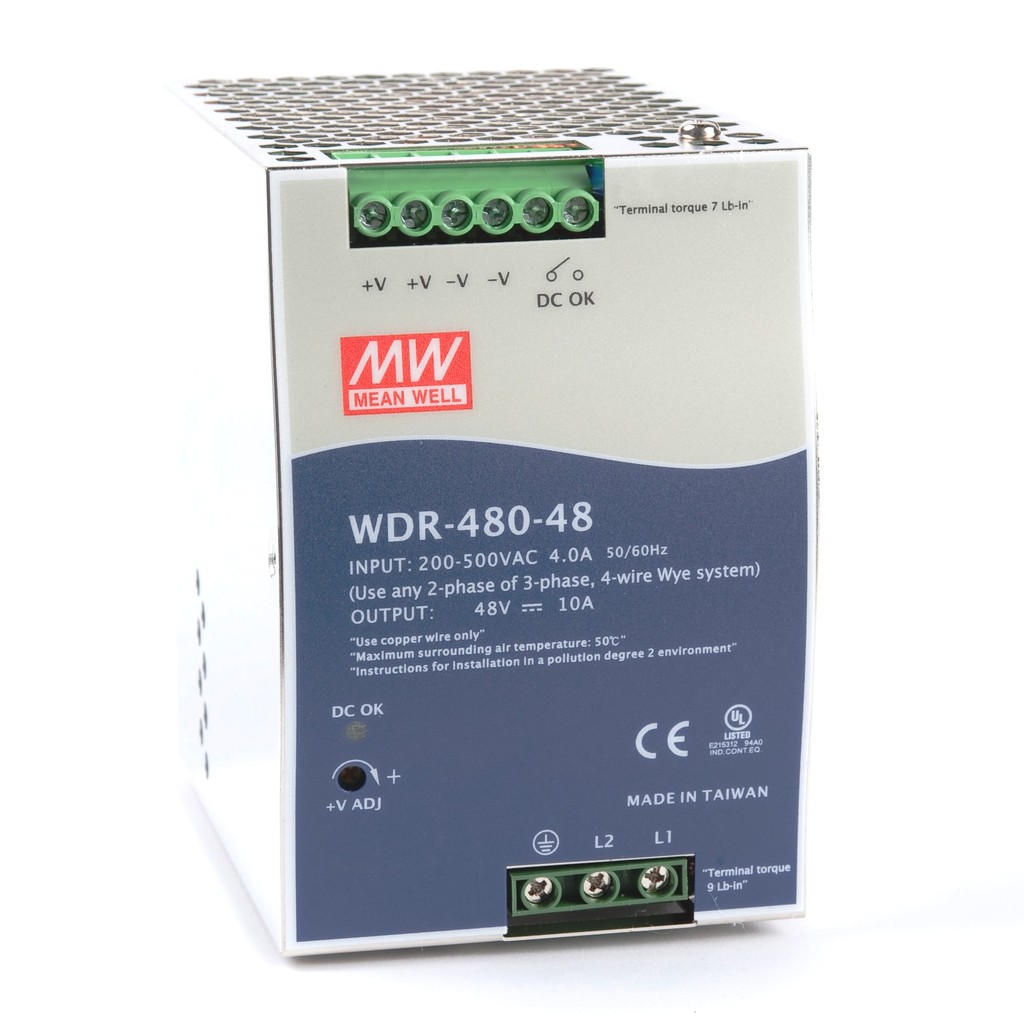 Bộ nguồn dạng tĩnh WDR-480-48