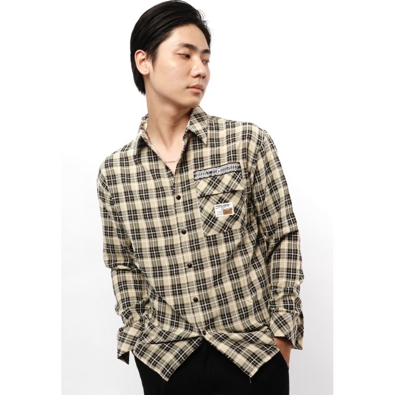 Sơ mi caro form suông rộng cho nam Nô Store