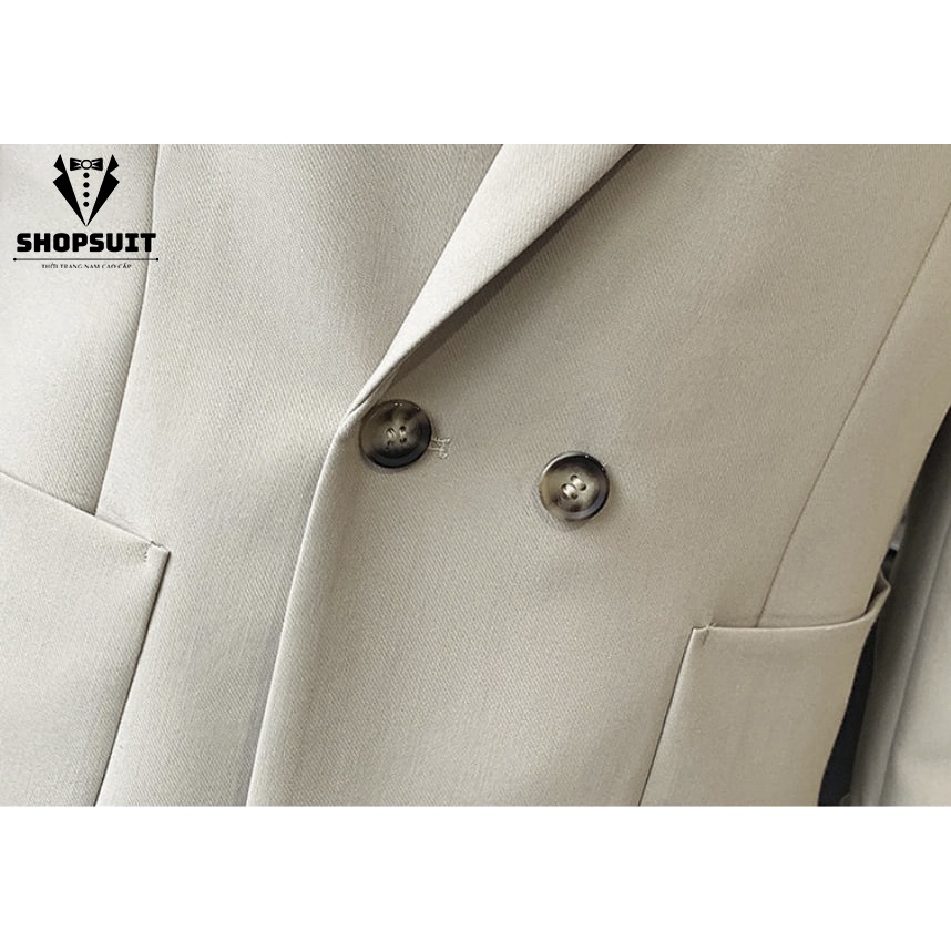 Áo Blazer Nam phong các Hàn Quốc,  vest nam 2 lớp dáng trẻ trung SHOPSUIT