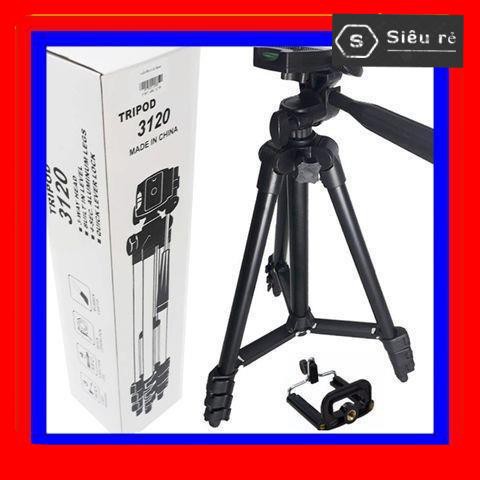 Tripod Gậy 3 chân chụp hình máy ảnh, điện thoại Tripod TF - 3120 loại tốt (PD5369)