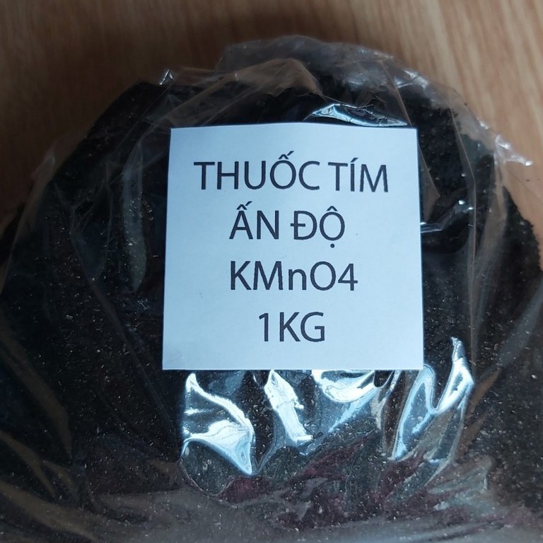 Thuốc tím KMnO4-Ấn Độ - Khử khuẩn bể cá, xử lý nước, sát trùng , làm sạch các vết ố quần áo