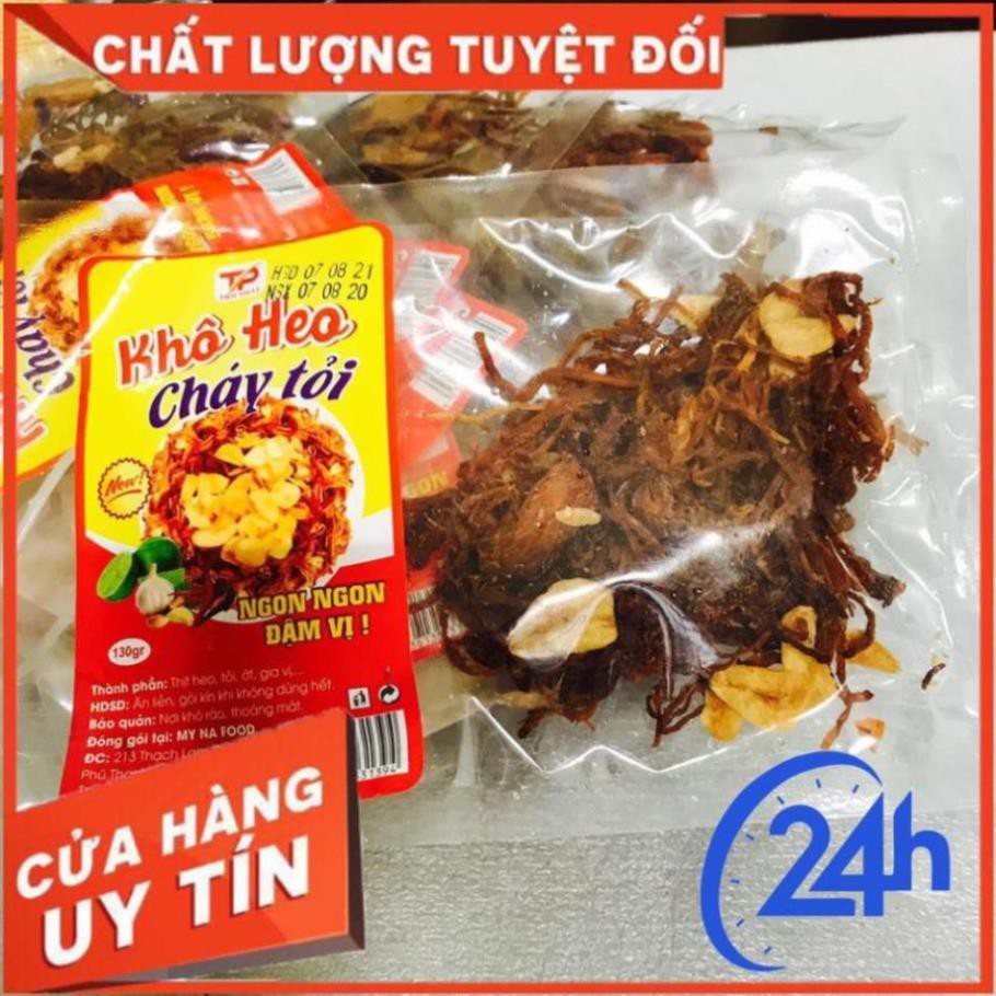 HEO KHÔ CHÁY TỎI 100GR