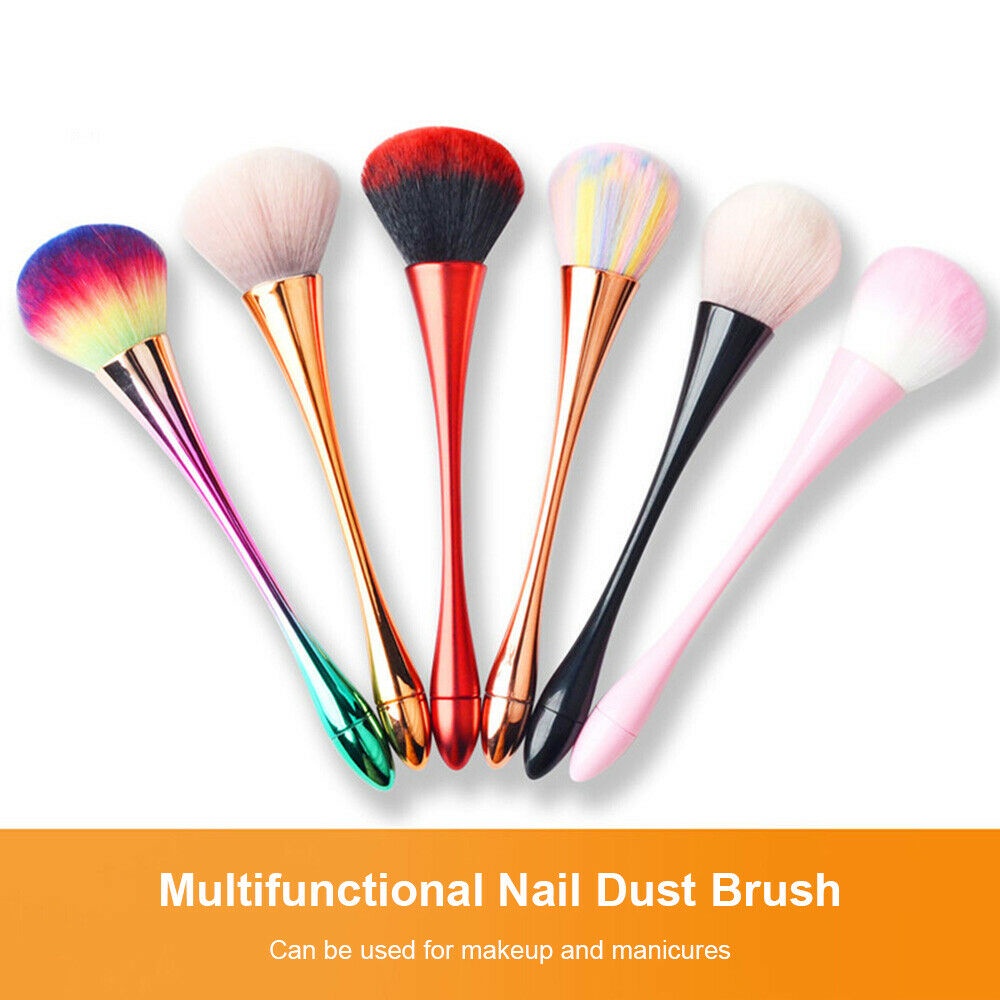 ☺#Beauty/Mã』❤ Cọ Phủi Bụi Làm Móng Nghệ Thuật Chất Liệu Acrylic Mềm Nhiều Màu