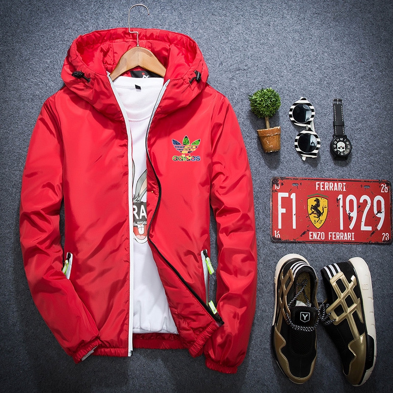 Áo khoác gió nam thể thao Adidas thời trang hè thu 2019