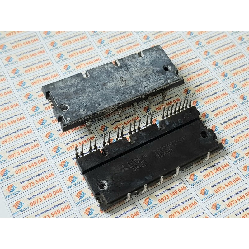 PS21867-AP PS21867-P Module IGBT Mitsubishi 30A 600V (tháo máy)