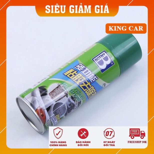 Chai xịt tẩy keo, dung dịch tẩy băng dính 3M, vết băng dính, nhựa đường thương hiệu Botny - Shop KingCar