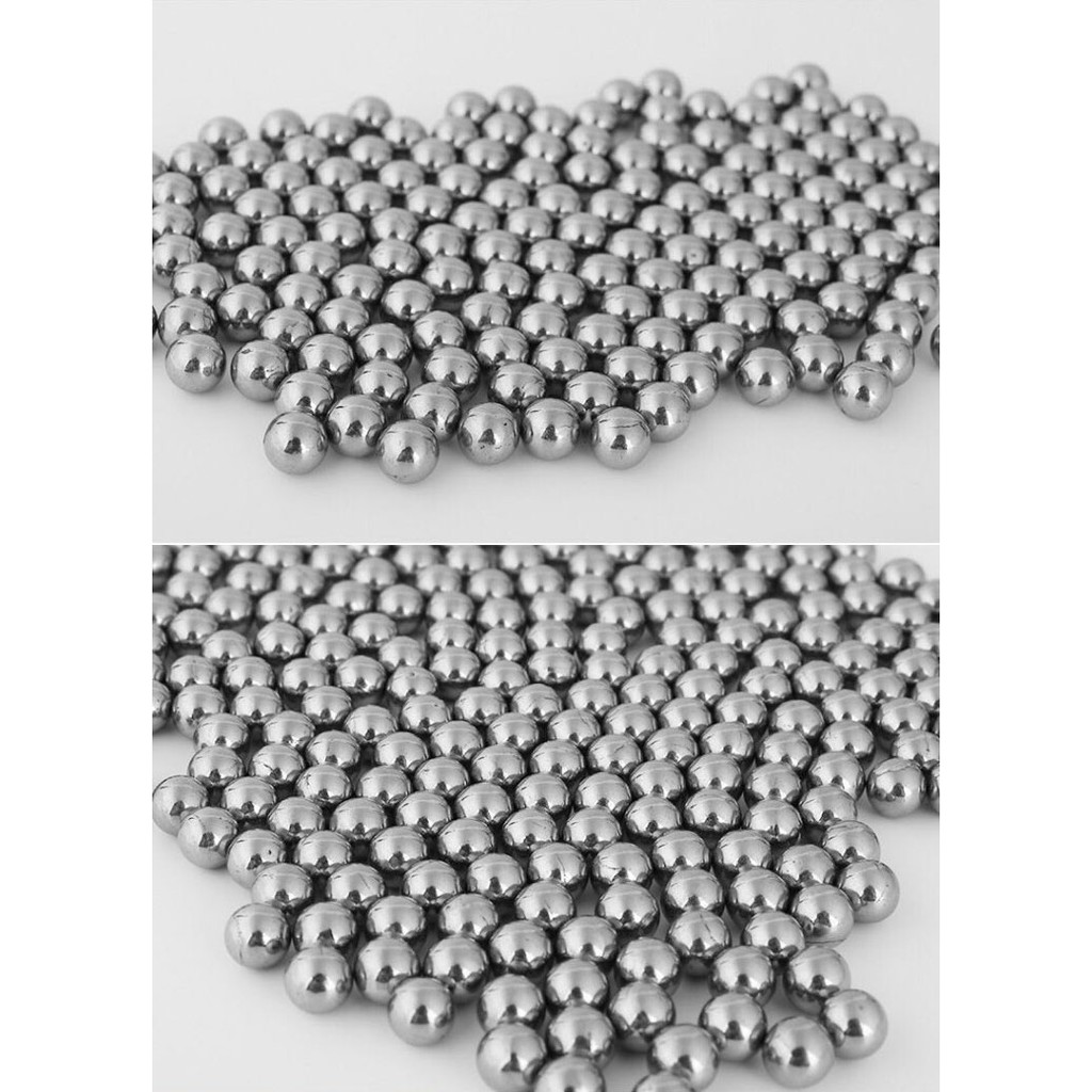 1 kg bi sắt dùng cho ổ trục xe đạp.  6.35mm. 7.14mm. 8mm