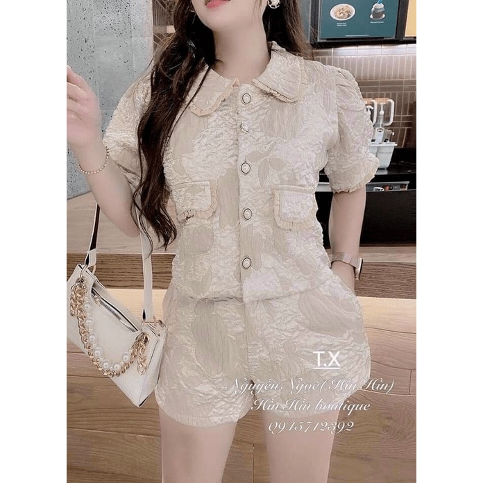 SÉT BỘ GẤM XỐP QUẦN CẠP CAO TAY BỒNG QUẢNG CHÂU CAO CẤP CÓ ĐỦ SIZE TỚI XXL DƯỚI 70KG