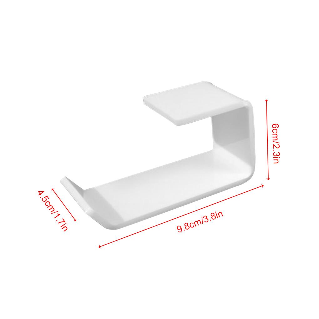 Móc Treo Tai Nghe 15kg Bằng Acrylic Tiện Dụng Cho Phòng Khách / Khách Sạn