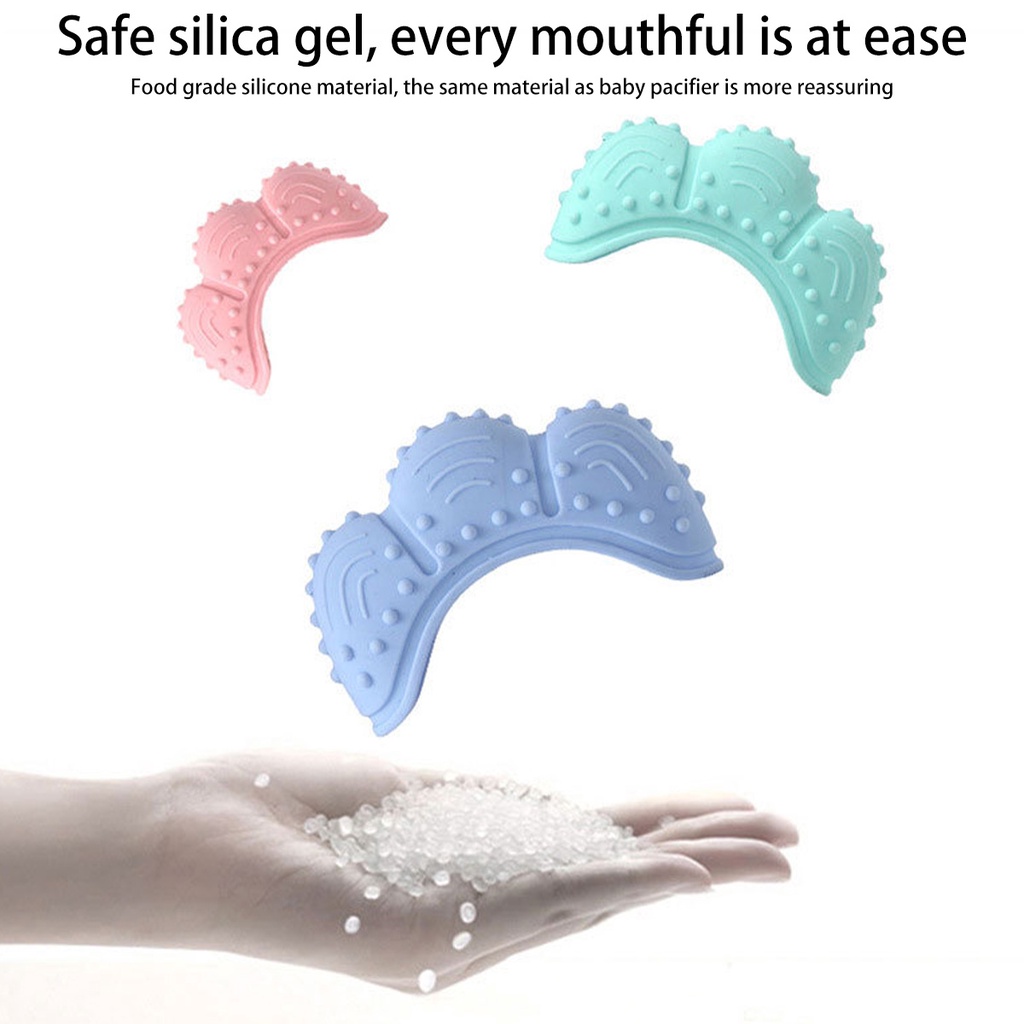 JPRICE Găng Tay Bằng Silicone An Toàn Thực Phẩm Không Chứa BPA Dành Cho Trẻ Sơ Sinh Mọc Răng