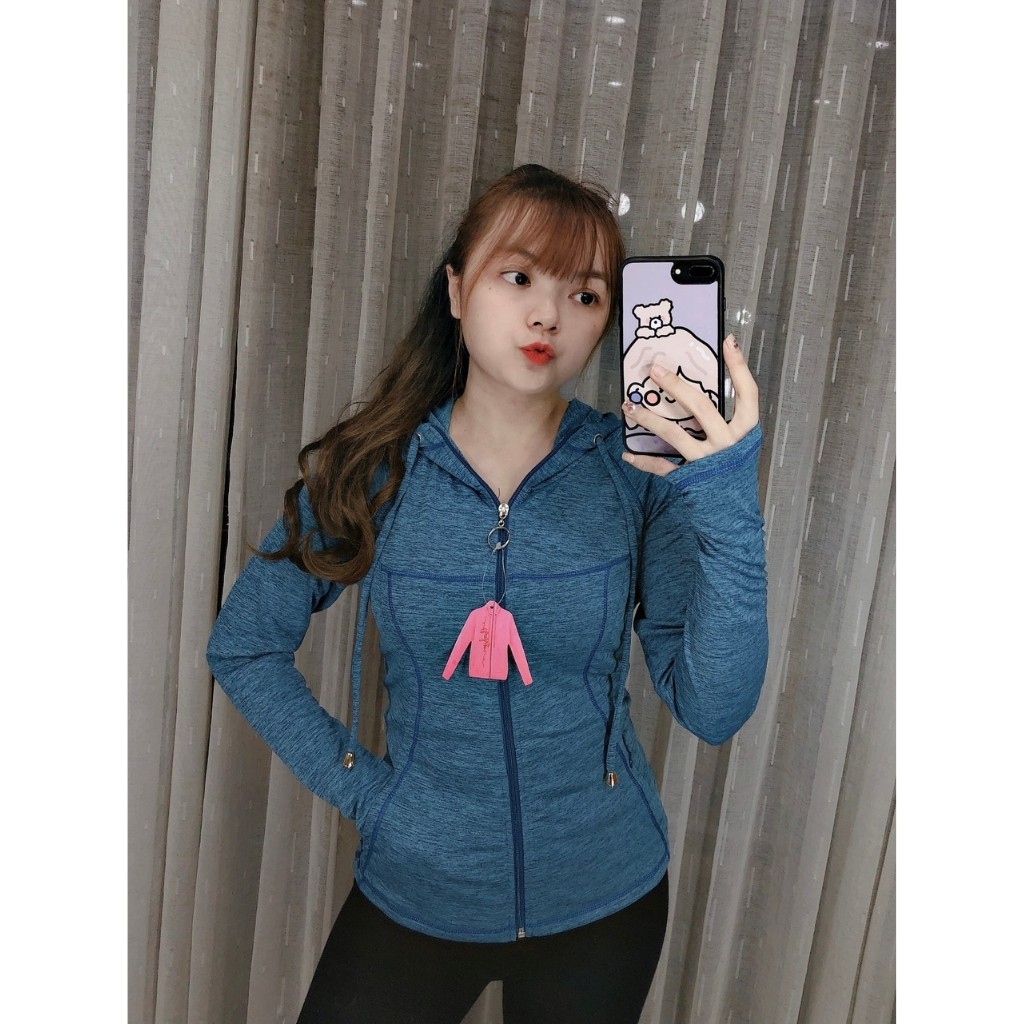 Áo khoác chống nắng nữ thun lạnh SLINE, mát mẻ thoáng khí tay xỏ ngón, 4 túi SUPER BULL - AK002 | BigBuy360 - bigbuy360.vn