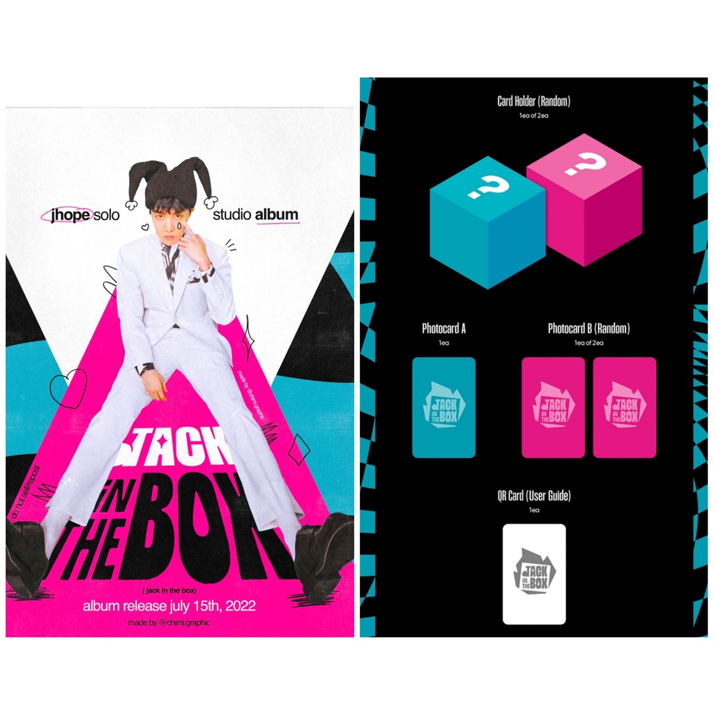 Sẵn album BTS J-Hope Jack in the box solo - ảnh J-Hope solo - kpopstore