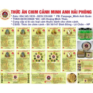 Cám Chim Họa Mi Minh Anh Số 2 ( 200gr )