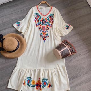 ĐẦM BABYDOLL THÊU HOA