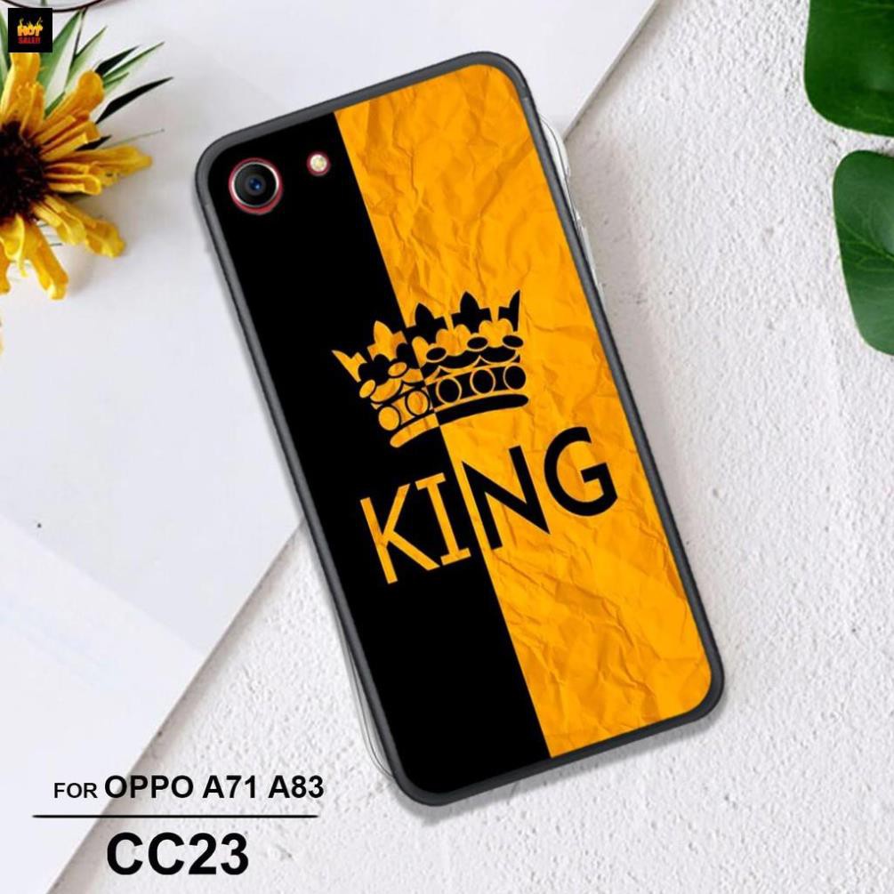 Ốp Oppo A71/A83 - Ốp lưng điện thoại Oppo A71/A83 mẫu supeme/king/gấu nâu cute hot