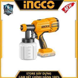MÁY PHUN SƠN DÙNG PIN 20V (0.1-0.2BAR) INGCO CSGLI2001 - HÀNG CHÍNH HÃNG