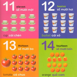 Sách - 101 First Words: Numbers - Shapes - Colours (101 Từ Đầu Tiên: Chữ Số - Hình Dạng - Màu Sắc)