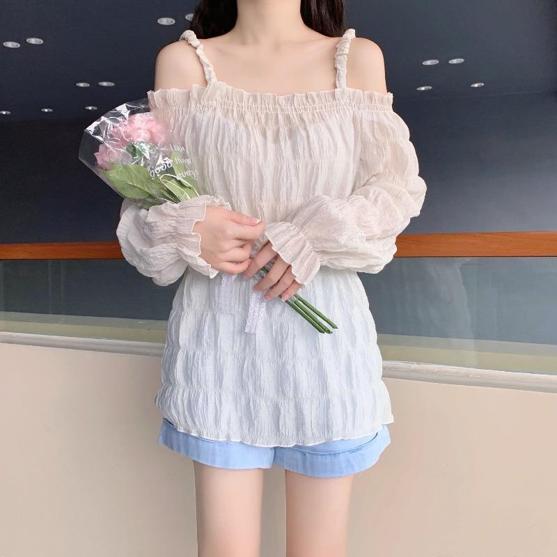 Áo Sơ Mi Dài Tay Thiết Kế Mới Thời Trang Dành Cho Nữ