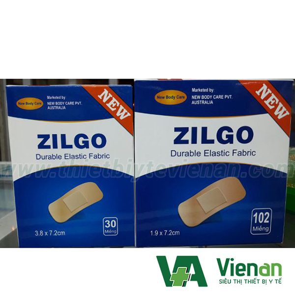 Băng Dính Cá Nhân Zilgo 102 Miếng