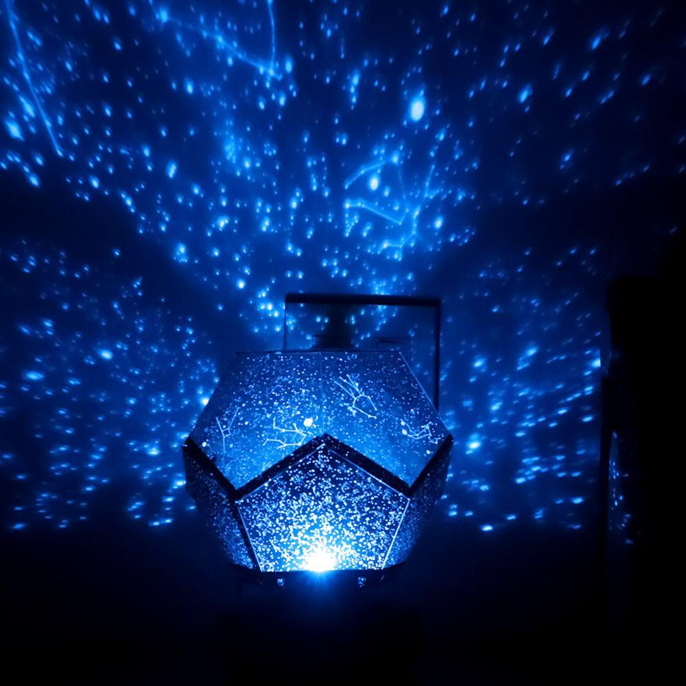 Đèn LED chiếu hình bầu trời sao vũ trụ M4E1
