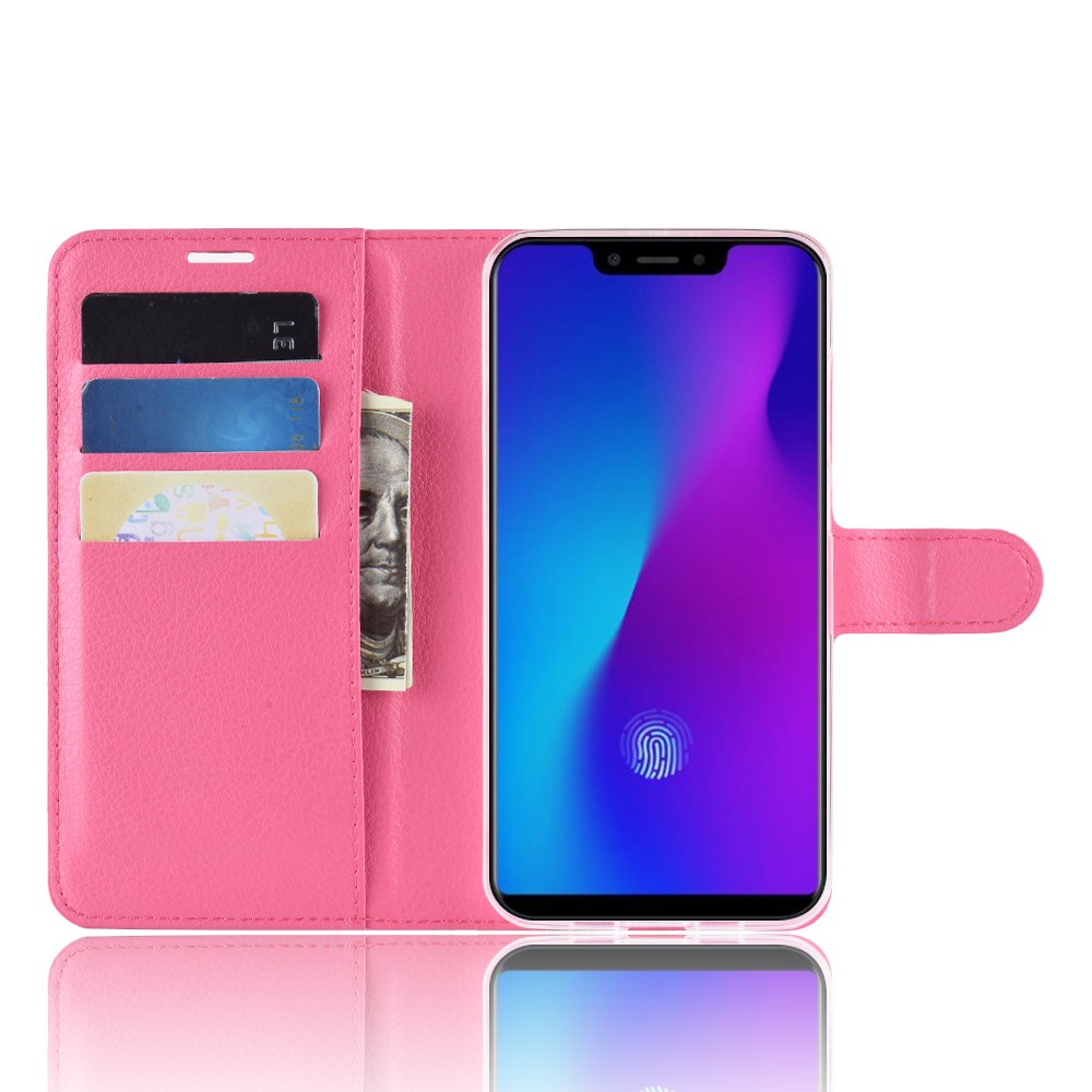 Vỏ Bao Da Pu Màu Trơn Đơn Giản Cho Leagoo S10 6.21 '' Ốp