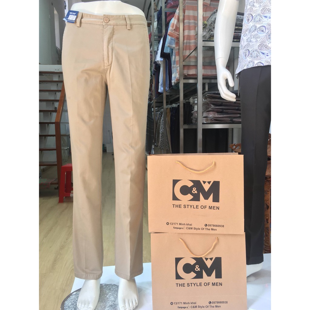 Quần kaki lụa nam ST-105