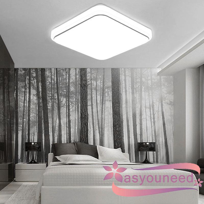 Đèn LED vuông gắn trần trang trí nội thất phong cách hiện đại