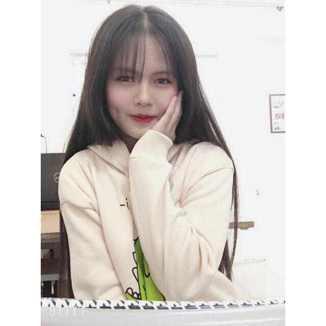 Áo hoodie lót nỉ freesize có túi in hoạt hình động vật khủng long dễ thương, nữ dưới 55kg đều mặc vừa | BigBuy360 - bigbuy360.vn