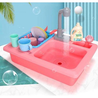 Bộ đồ chơi chậu rửa chén bát cho bé yêu