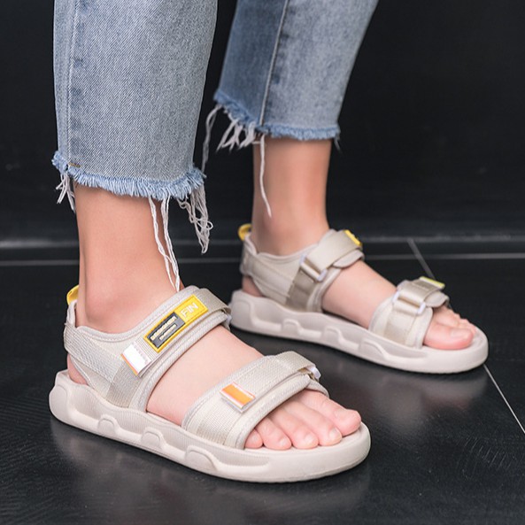 FREE SHIP SANDAL Hot Dép quai hậu nam nữ 2 quai siêu Dép quai hậu nữ cao cấp phiên bản hàn quốc chống trơn trượt, đi mưa chống thấm