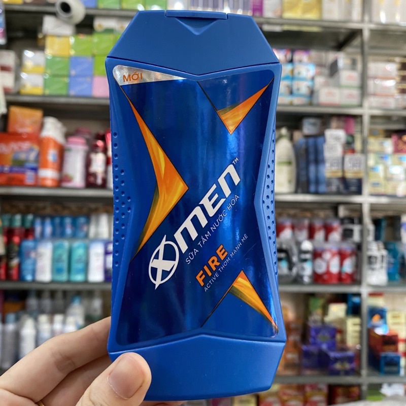 Sữa tắm nước hoa X-Men Fire Active thơm mạnh mẽ 180g