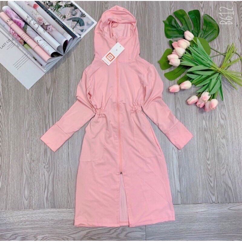 Áo nắng dáng dài cho bé