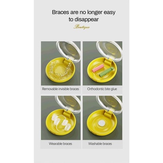 Convenient transparent tray braces box