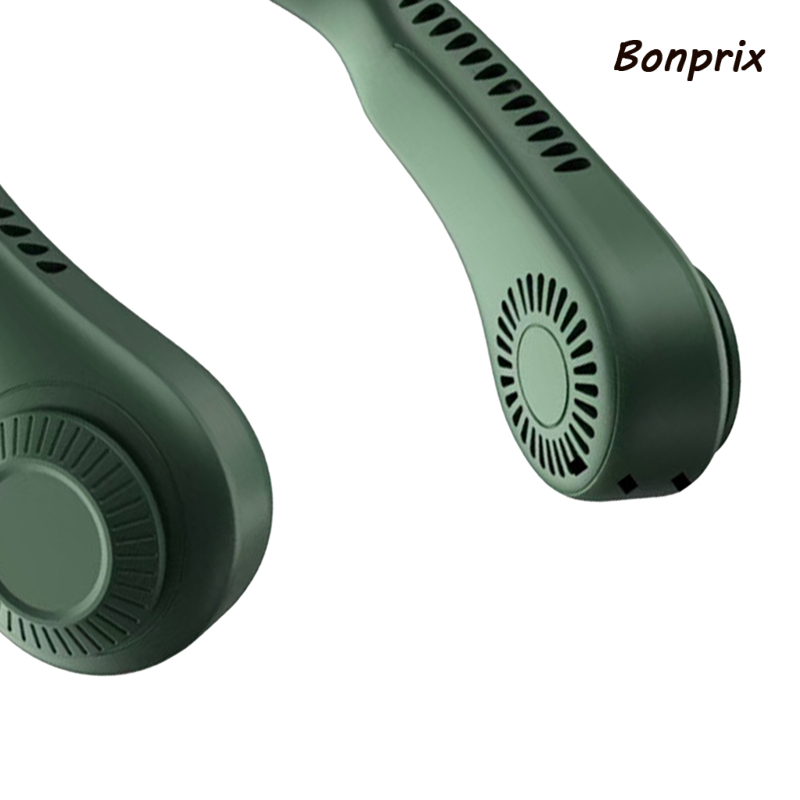 Quạt Làm Mát Mini Đeo Cổ Không Cánh Nhỏ Gọn Tiện Dụng