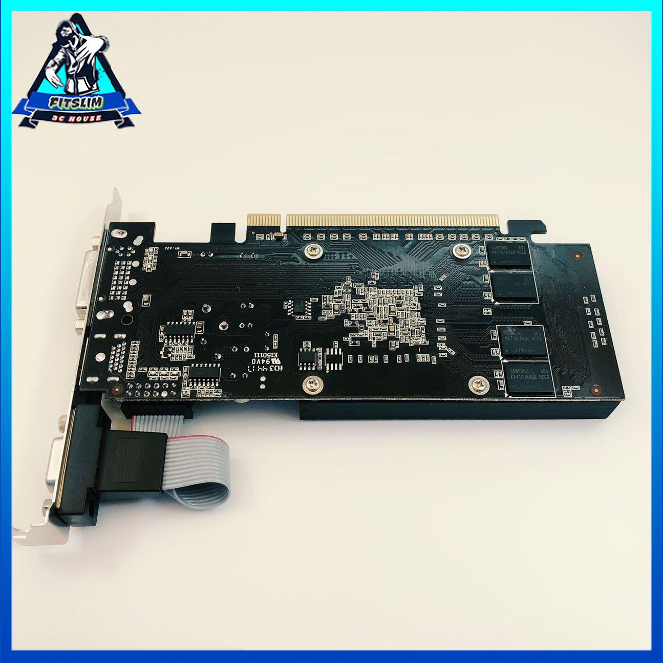 Card màn hình NVIDIA GeForce GT210 1GB 64bit HDMI VGA / DVI Đồ họa máy tính chơi game | BigBuy360 - bigbuy360.vn