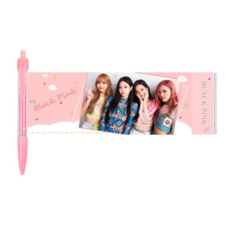 Bút kéo hình cả nhóm Black Pink