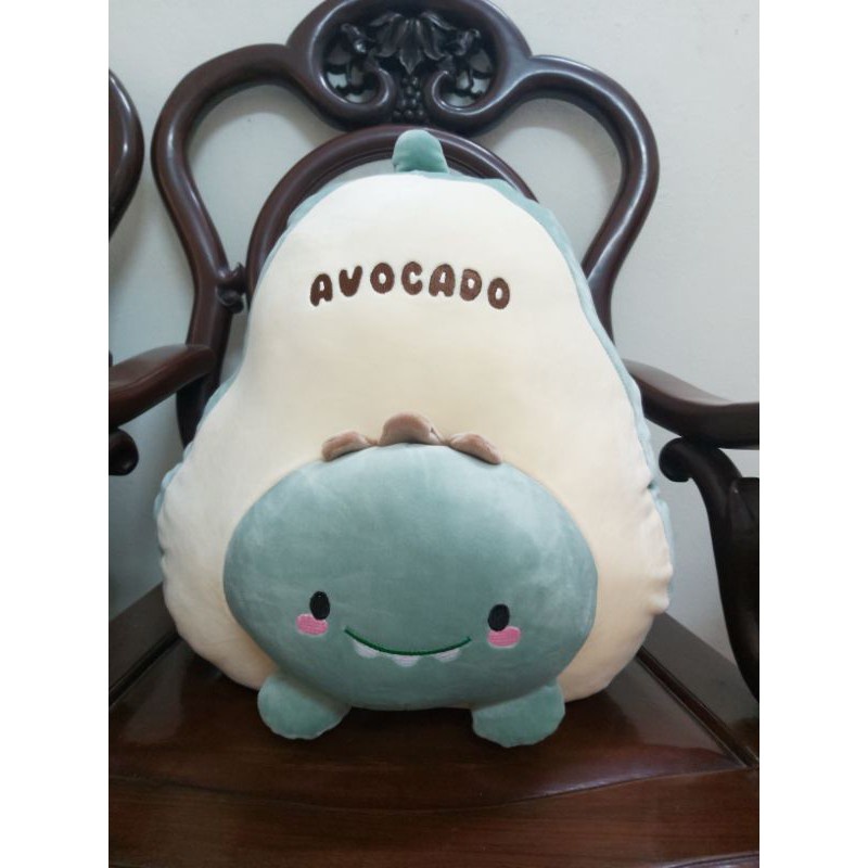 Gấu bông hình Trái Bơ - Avocado khủng long size 50cm