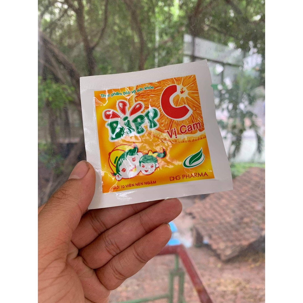 Kẹo cam Bipp C DHG (Gói 10 viên) - Tăng sức đề kháng cho trẻ