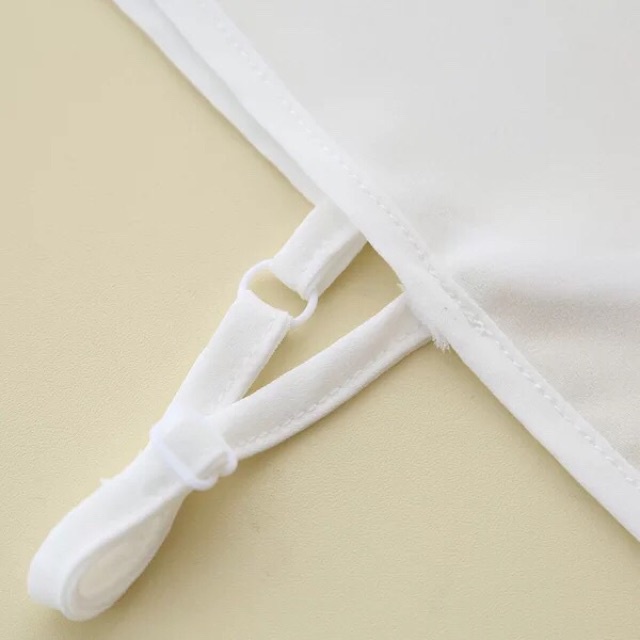 Cổ áo rời đính đá vải voan - Mã CD14  Lemon