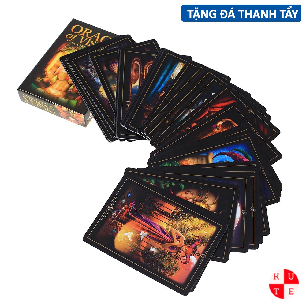 Bài Oracle Of Visions 52 Lá Bài Tặng Đá Thanh Tẩy C159