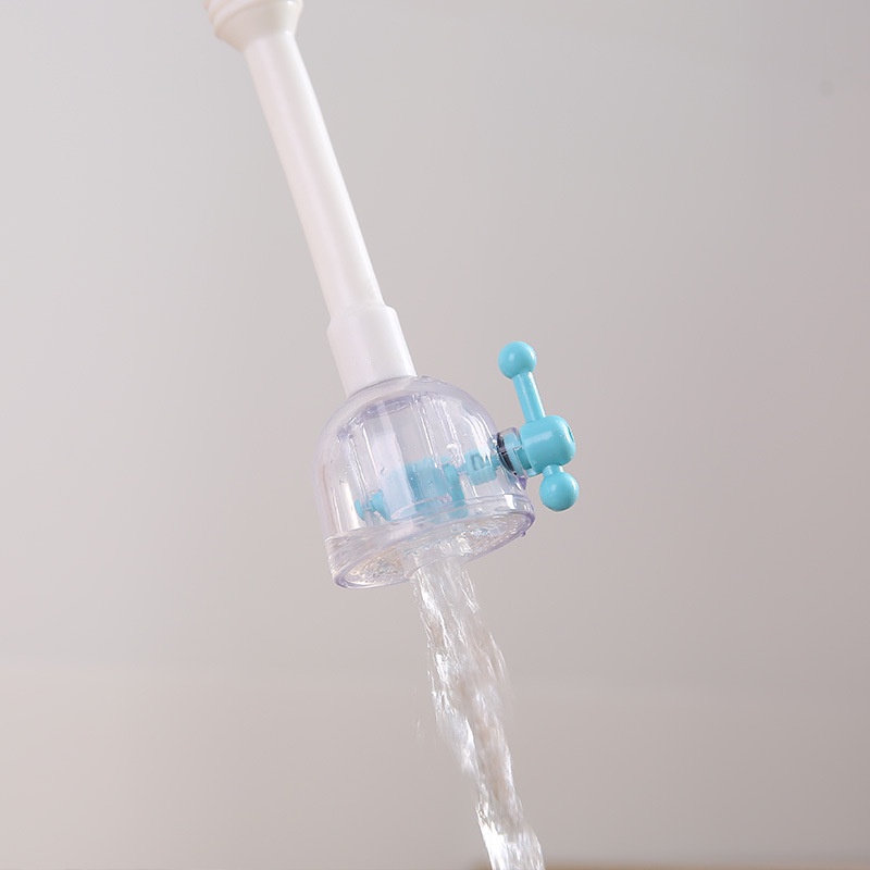 Đầu nối vòi nước tăng áp xoay360 độ lắp vòi nước chậu rửa bát chén với 2 chế độ nước chảy - LOẠI DÀI