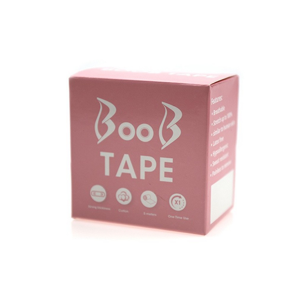 Boob Tape - Băng Dính Thần Kì Định Hình Dán Ngực Theo Cách Của Bạn, Cuộn 5m Size Theo Cup Ngực PK024