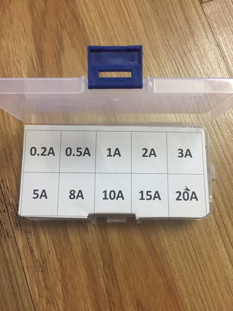 Hộp cầu chì 5x22mm 100pcs